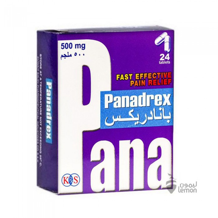 Panadrex 500 mg - 24 Tablets