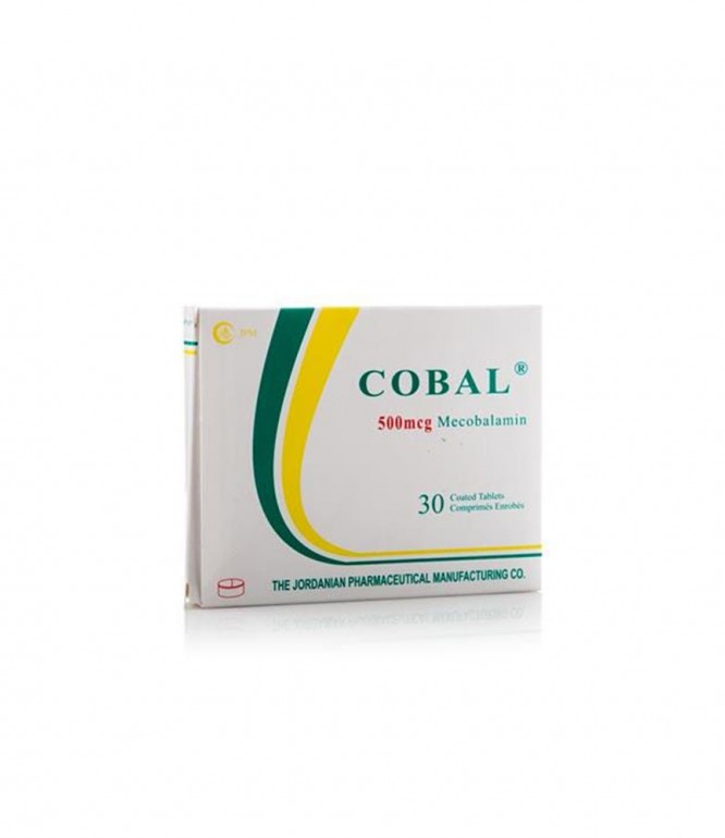 Cobal Tablets 500 mg 30'S