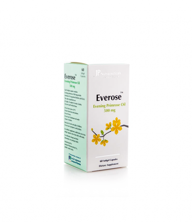 Everose 500 mg - 60 Capsules