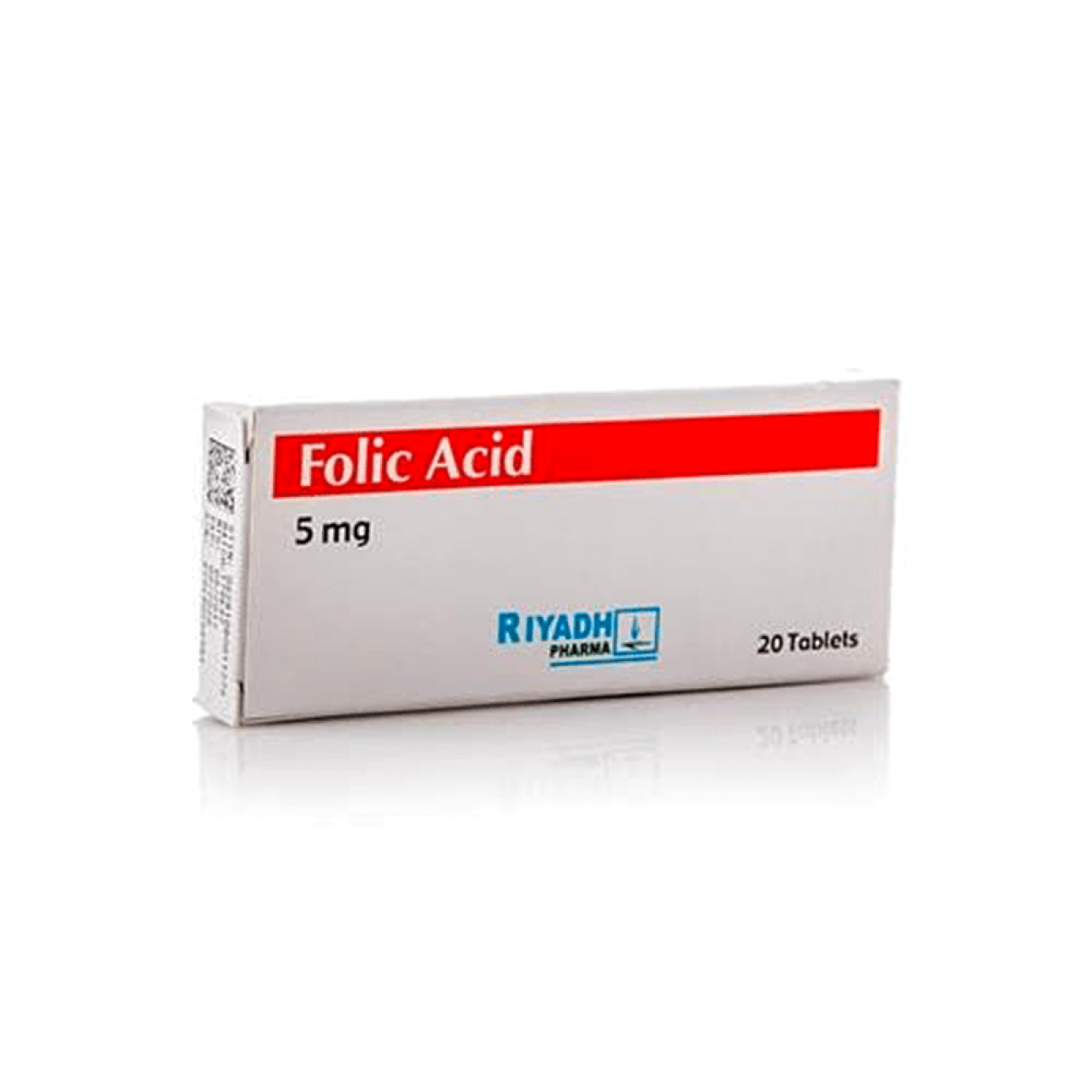 Folic Acid 5 mg - 20 Tablets