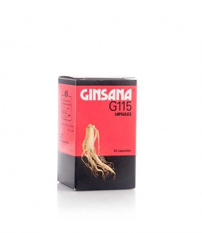 Ginsana G115 30 Capsules 