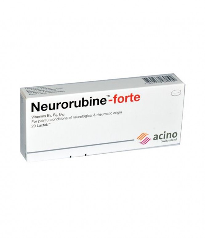 Neurorubine Forte Tab 20'S 