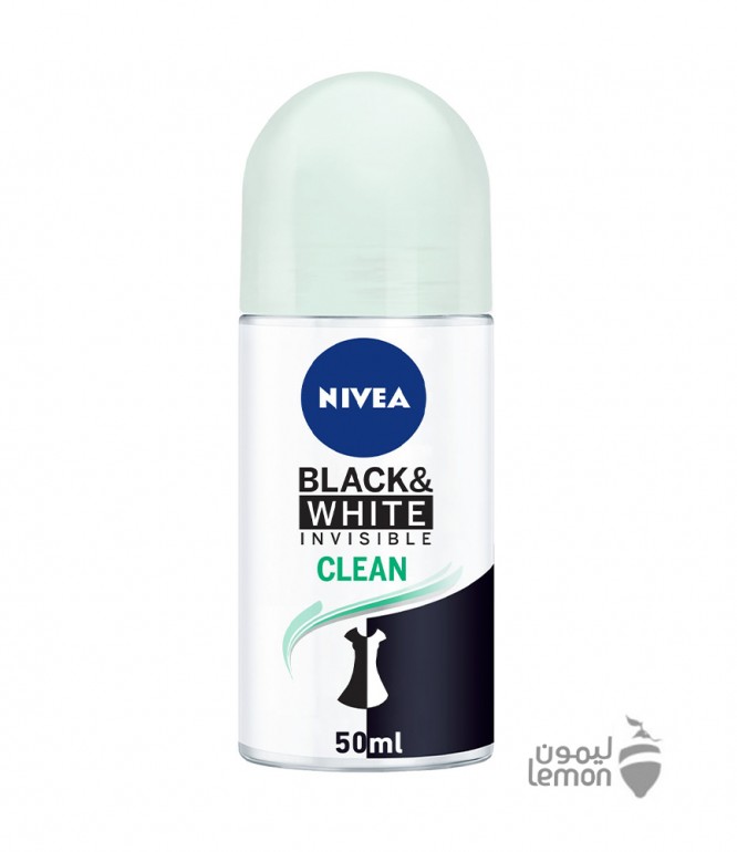 Nivea Roll Invisible Black &White For Ladies 50 ml