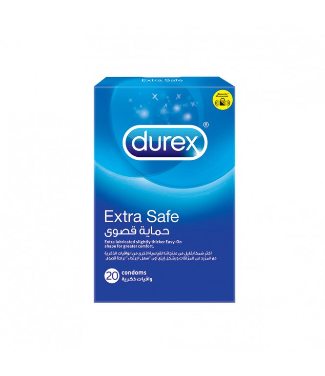 CONDOM DUREX EXTRA SAFE 20'S