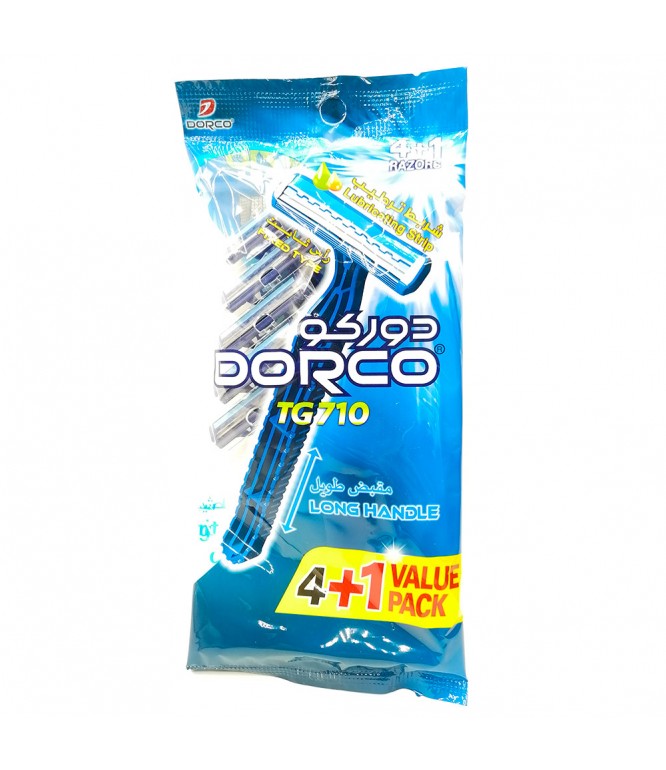 Dorco Disposable Razor TG (710) 4+1'S