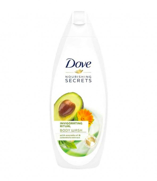 Dove Invigorating Ritual Body Wash Avocado Oil and Calendula 250 ml