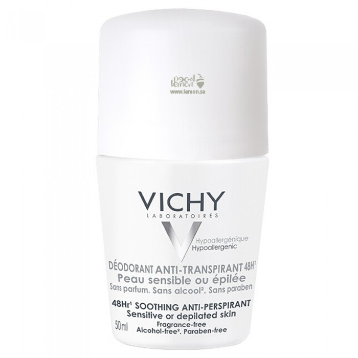 Vichy Deodorant Soothing Anti-perspirant - 48h Unscented