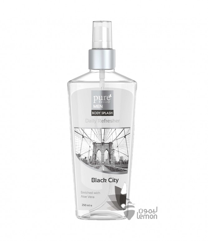 Pure Beauty Body Splash Black City 250 ml 