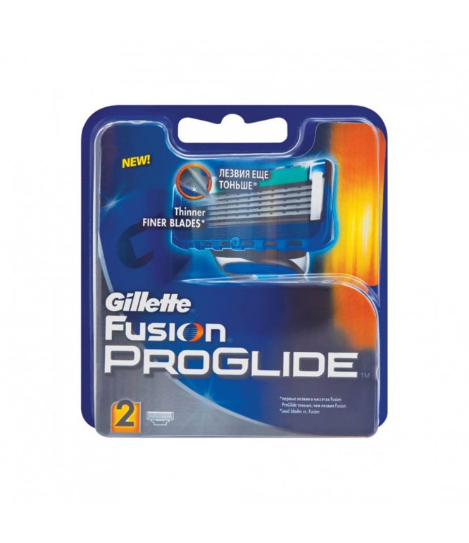 Gillette Fusion Pro-glide Blades 2 Pieces