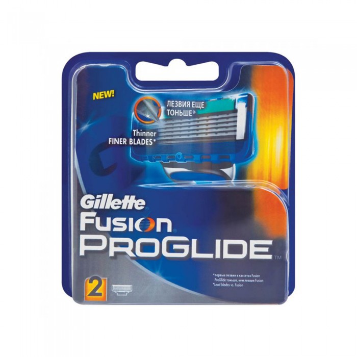 Gillette Fusion Pro-glide Blades 2 Pieces