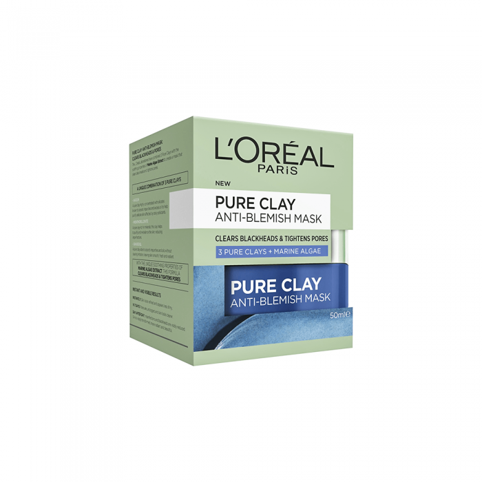 L'Oreal Pure Clay Mask Anti-Blemish 50 ml