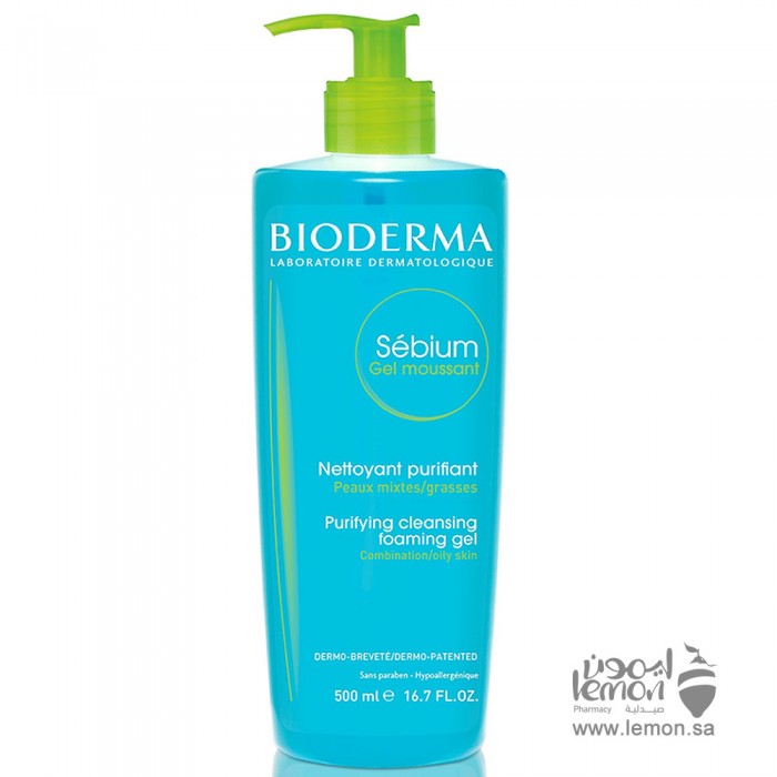 Bioderma Sebium cleansing Gel for Combination\ Oily Skin 500ml