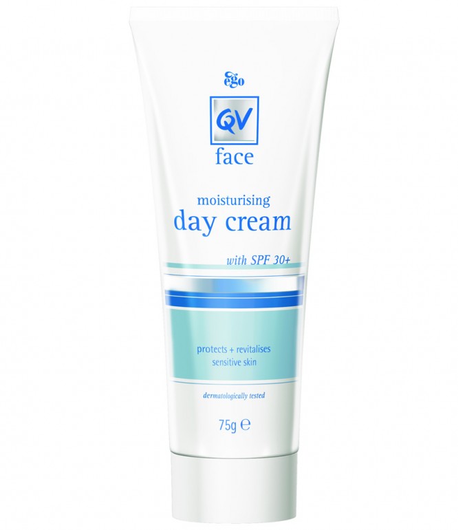 كيو في كريم ترطيب البشرة النهاري مع واقي شمس SPF30 بحجم 75 جم