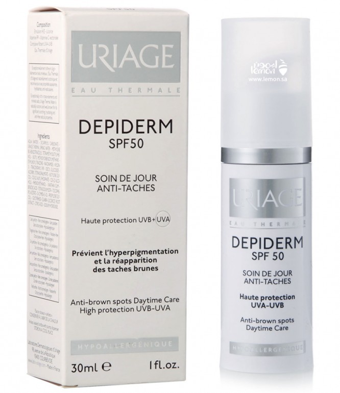 Uriage Depiderm Anti-Brown Spots SPF50 30ml