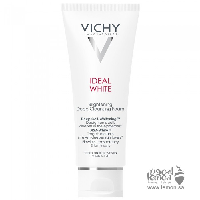 Vichy IDEAL WHITE Brightening Deep Cleansing Foam 100ml