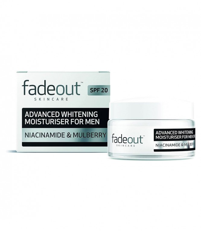 Fadeout Advanced Skin Whitening & Moisturizing Cream for Men SPF25 50ml