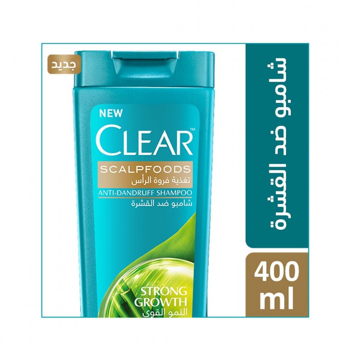 CLEAR HAIR SHAMPOO STRONG GROWTH 400ML