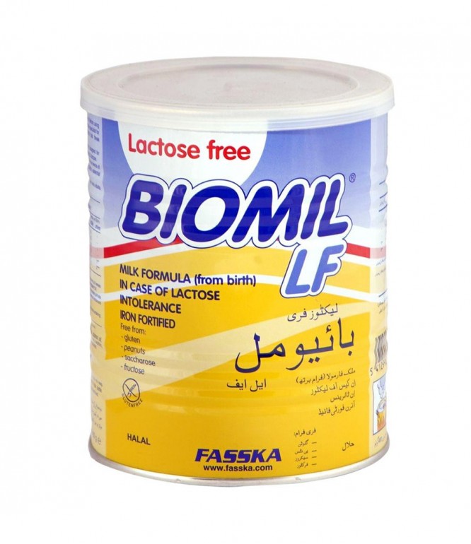 بيوميل حليب أطفال ال اف (خالي من اللاكتوز) 400 جرام
