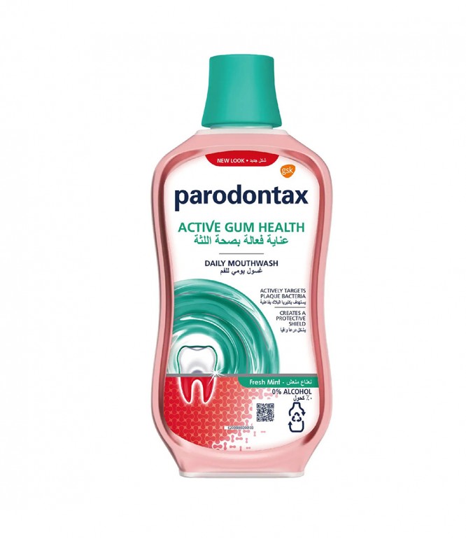 Parodontax Mouthwash Daily Gum Care Fresh Mint 500ML