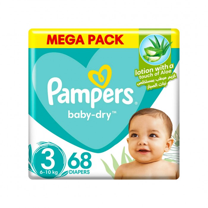 Pampers 3 - 68 pieces