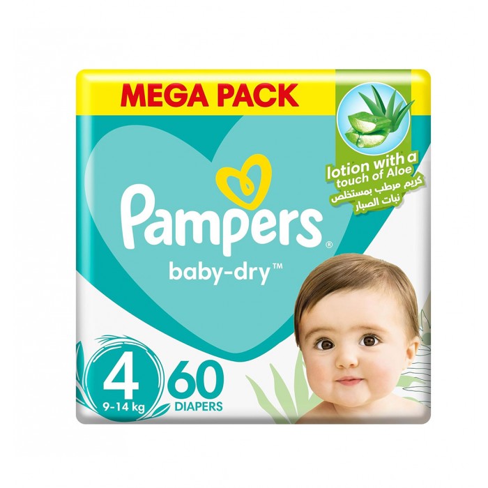 Pampers 4 - 60 pieces