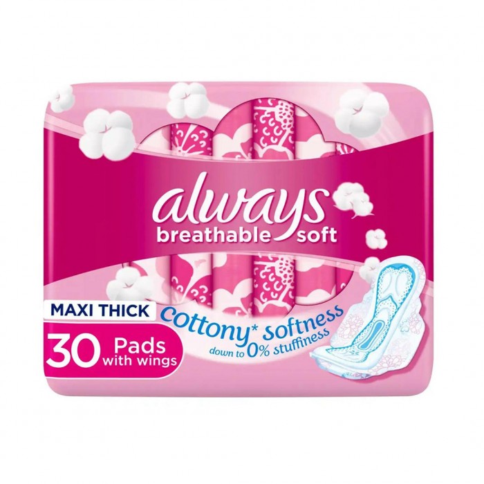 Always large wings sensitive skin 30 pieces 