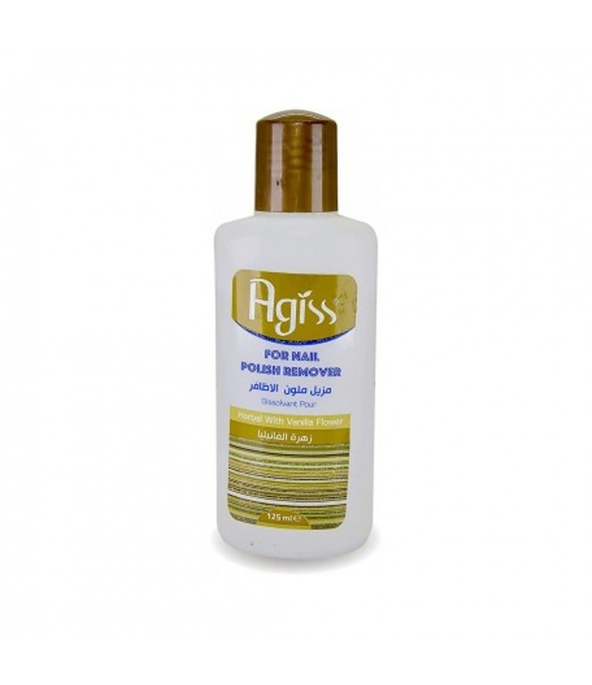 Agiss Nail Polish Remover Vanilla 125  ml