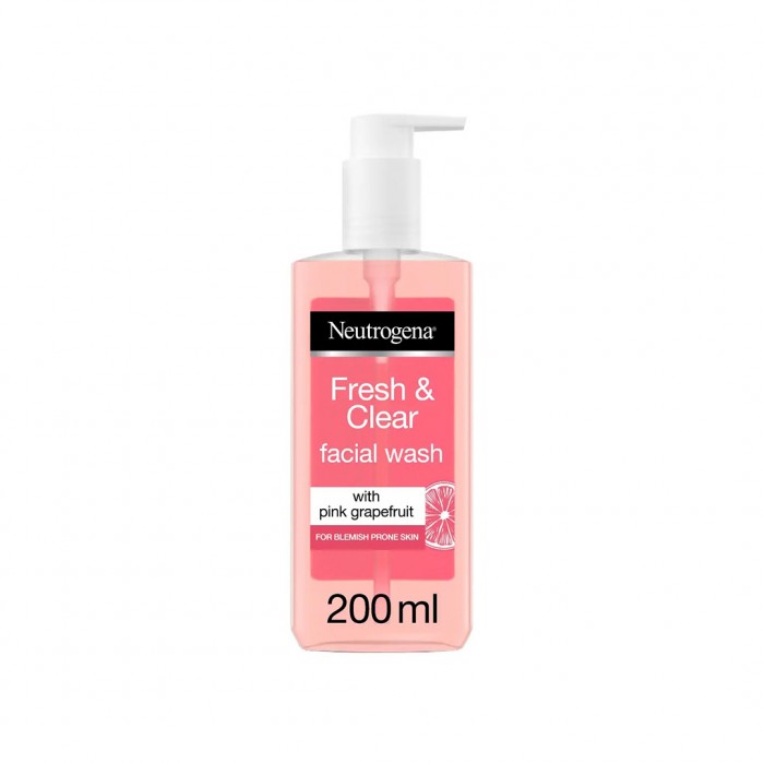 Neutrogena Visibly Clear  Pink Grapefruit Facial Wash 200ml