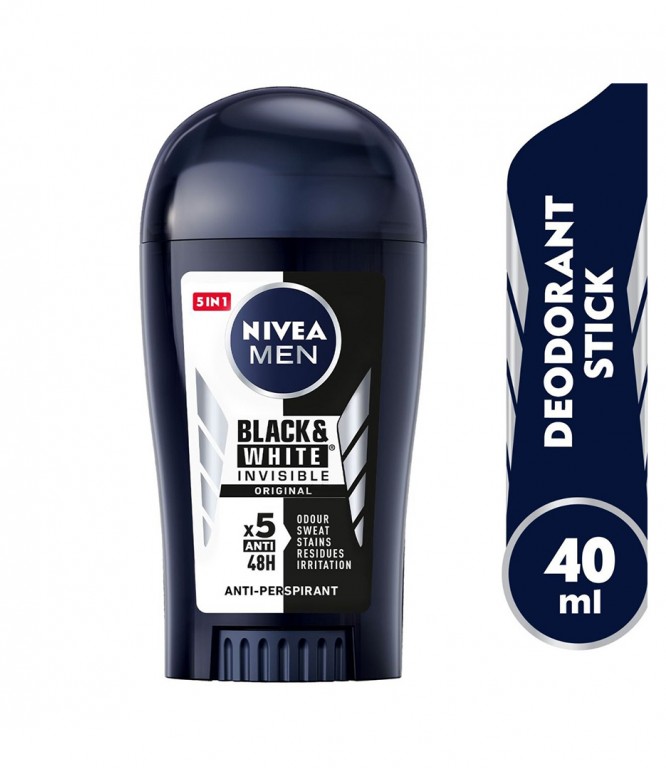 NIVEA Men Deo Invisible for Black & White stick 40ml