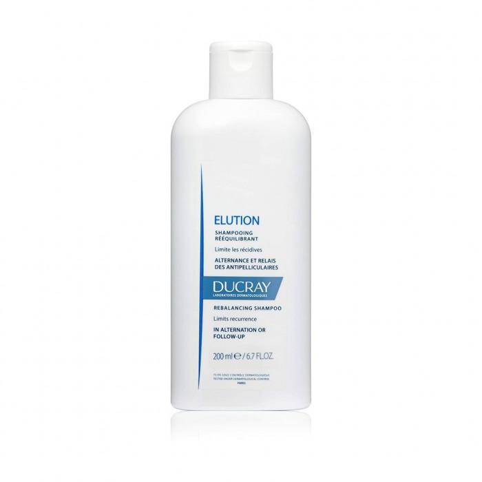 Ducray Elution Balancing Shampoo  Anti-Dandruff - 200 Ml