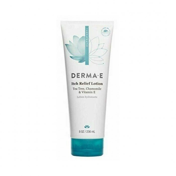 Derma-E Itch Relief Lotion with Tea Tree, Vitamin E and Chamomile 236ml