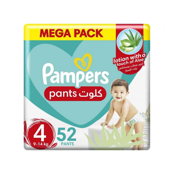 Pampers Pants 4 - 52 pieces