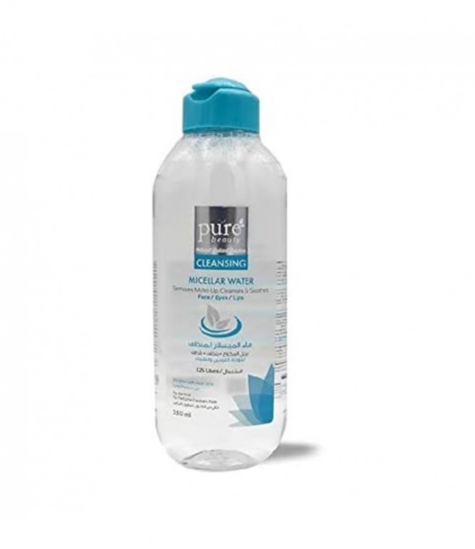 Pure Beauty Micellar Water For Face, Eyes, and Lips - 250ML