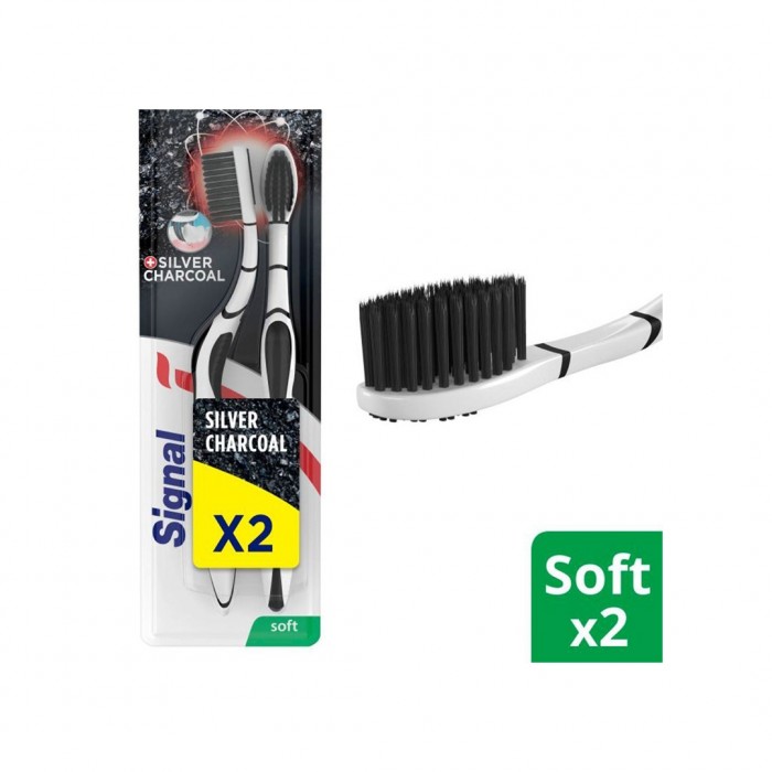 Signal Toothbrush Charcoal Soft