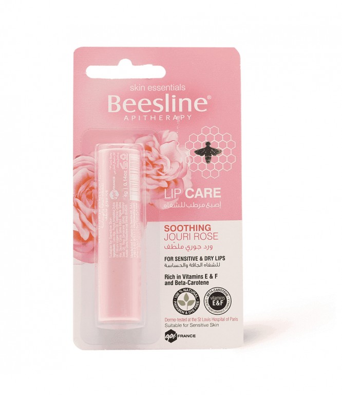 Beesline, Lip Balm, Soothing Jouri Rose - 4 Gm