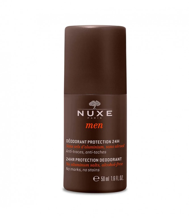 NUXE Men 24h Protection Deodorant Roll On 50ml   1+1 free
