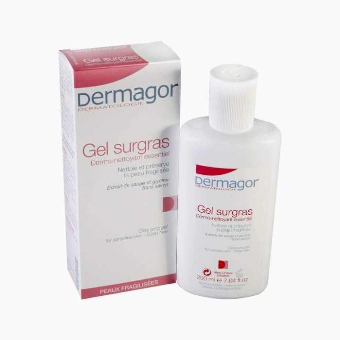 Dermagor Gel Surgras Cleansing Gel 200ml for Sensitive Skin