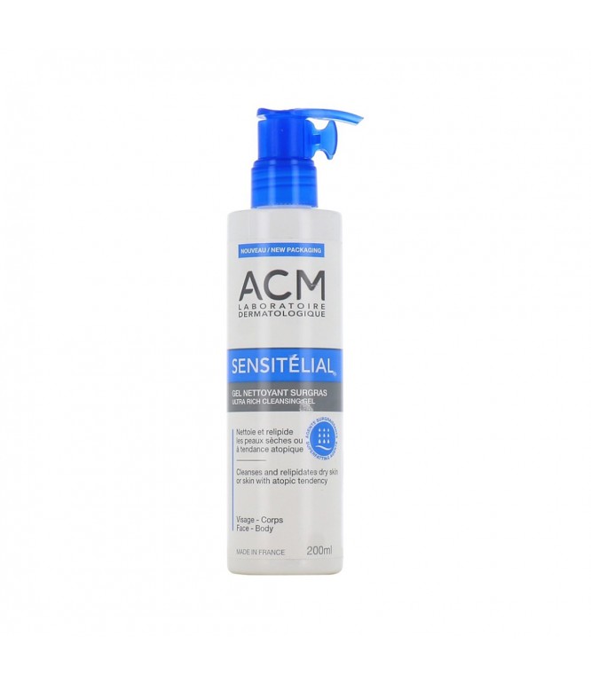 Acm Sensitelial Ultra Rich Cleansing Gel 200ml