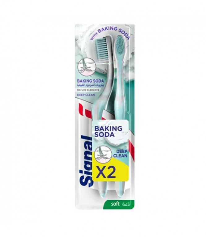 Signal Baking Soda Toothbruch Soft 2'S