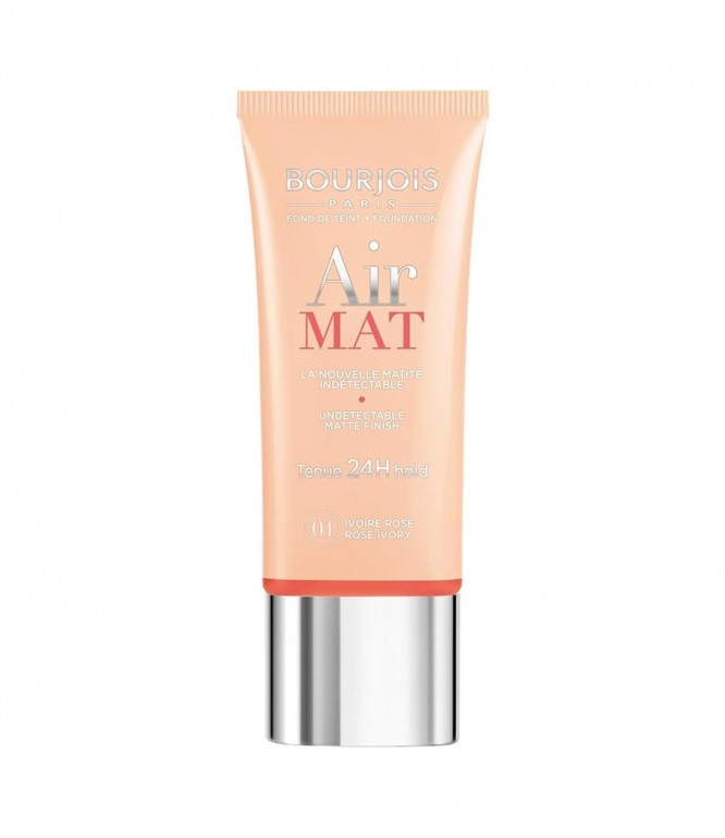 Bourjois Air Mat Foundation - Matte Finish - 24-Hour Wear - Rose Ivory