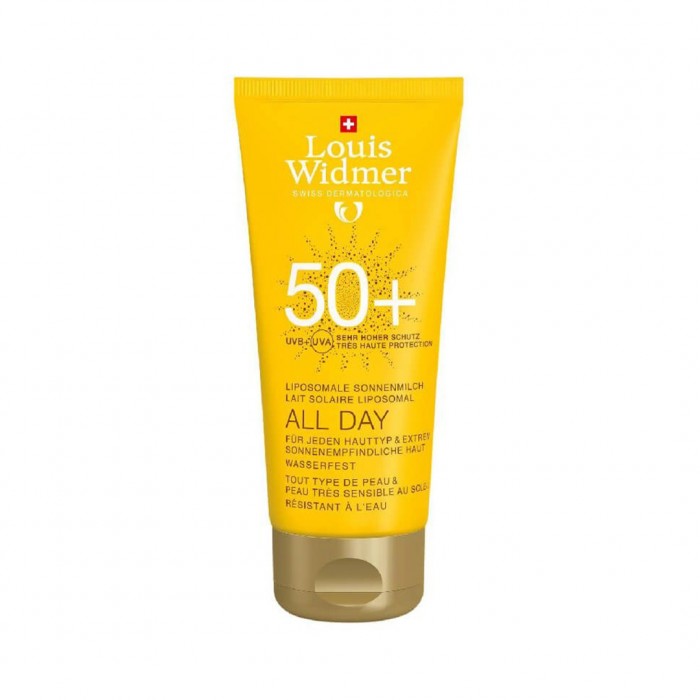 Louis Widmer All Day Sunscreen SPF50+ Liposomal Milk 100ml