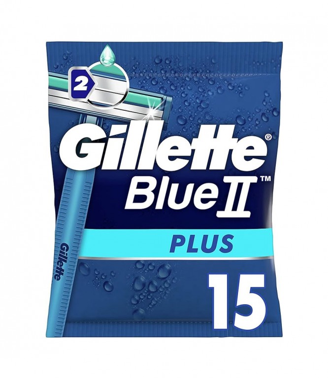 Gillete Blue ll Plus Ultra Grip 15's
