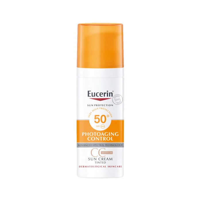 Eucerin Sun Protection Photoaging Control CC Sun Cream Medium Tinted SPF 50+ 50ml