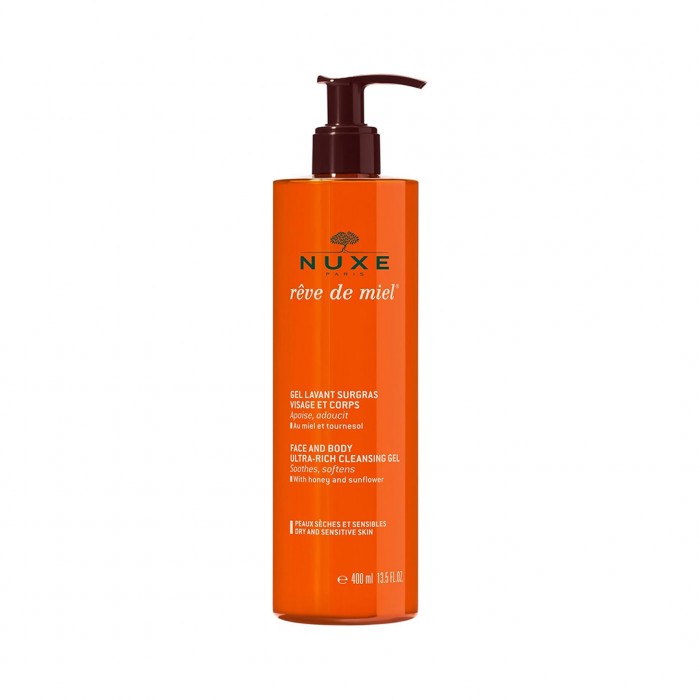 Nuxe Face Cleansing and Make-Up Removing Gel Rêve de Miel