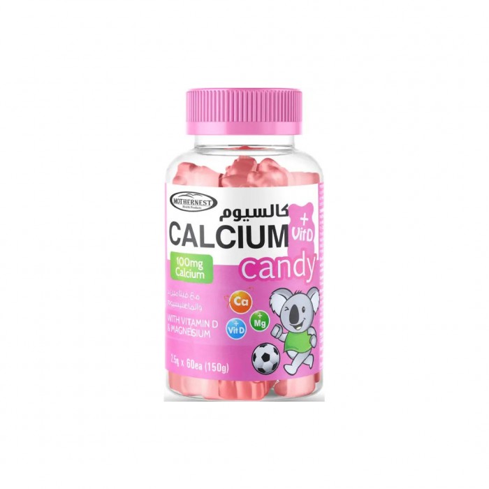 Mothernest Calcium+Vitamin-D Candy 60 Pcs