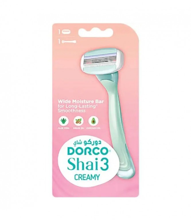 Dorco Razor Shai-3 Creamy - 1's 