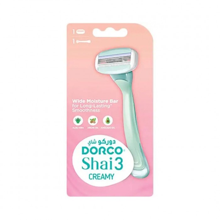 Dorco Razor Shai-3 Creamy - 1's 