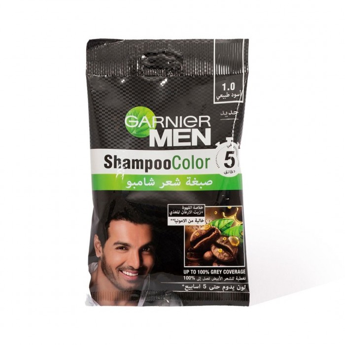 Garnier Color Shampoo Black Men 1.0