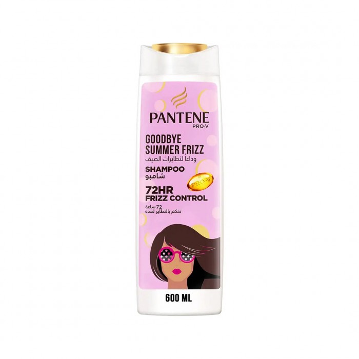 Pantene Hair Shampoo Summer Frizz 72hours Control - 600ml