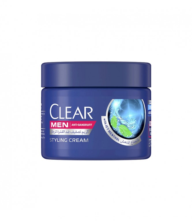 Clear Men Soft Styling Cream Cool Sport Menthol 275 ml